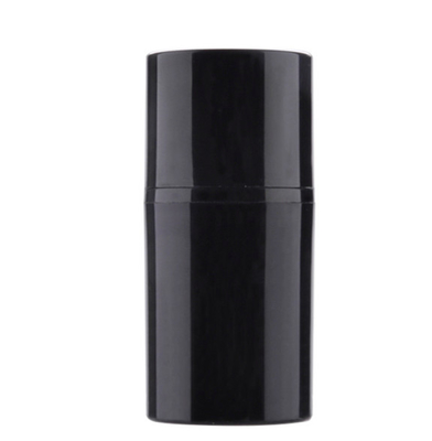空の黒いPP空気のないポンプはローションのための15ml 30ml 50mlをびん詰めにする