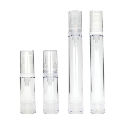 ローションの空気のないポンプはプラスチック化粧品のスプレーのびん5ml 10ml 15mlをびん詰めにする