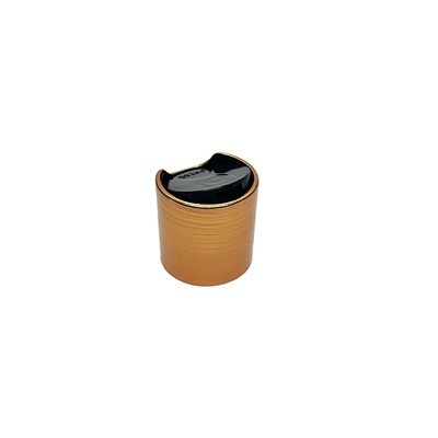 化粧品のパッケージ24mmのためのブラシをかけられたアルミニウム ディスク上の帽子28mm