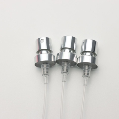 15mmの銀製アルミニウム霧のひだのスプレー ポンプ香水の噴霧器