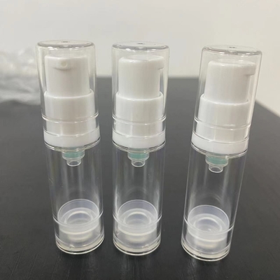 5mlローション 空気のないポンプボトル プラスチック化粧品ローションボトル AS素材