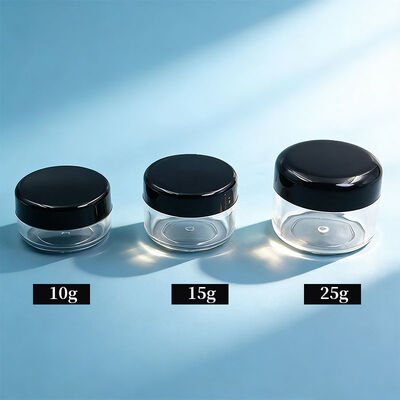 パーソナル化粧品クリーム瓶 10g 15g 25g プラスチック PP クリーム瓶