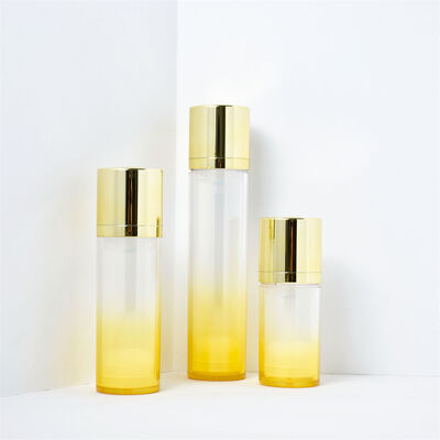 コスメティックラグジュアリーASエアレスポンプボトル 15ml 30ml 50ml ホワイトダブルウォールエアレスセラムボトル（フロストボトル付き）