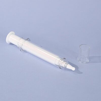 ラグジュアリー PS PP エアレスコスメティックシリンジポンプボトル 5ml 10ml 20ml シリンジコスメティック アイクリーム セラム パッケージング用
