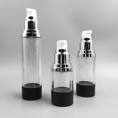 Hot Sale 15ml 30ml 50ml Airlesss Pump Bottle Wholesale Factory High Quality for Personal Care Plastic