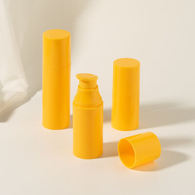 Factory Wholesale Custom Luxury 30ml 50ml 80ml 120ml PP Airless Pump Plastic Bottles Set for Personal Skin Care Face/ Eye Cream