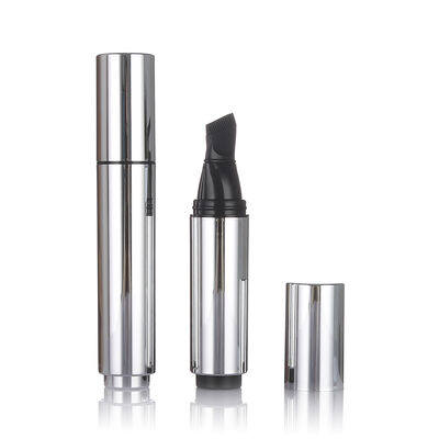 黒色 空気のないスキンケアボトル 20ml ブラシ頭付きプラスチック空気のないローションボトル