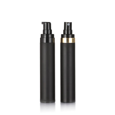 最高品質 黒色 無気瓶 15ml 30ml 50ml PP プラスチック 無気化粧品瓶
