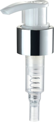 アルミナのロック クリップ1.2ml適量OEMが付いているプラスチック ローション ポンプ