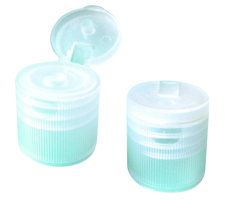 透明な20mm化粧品のビンの王冠は、プラスチック手のSanitizerフリップ上をおおう