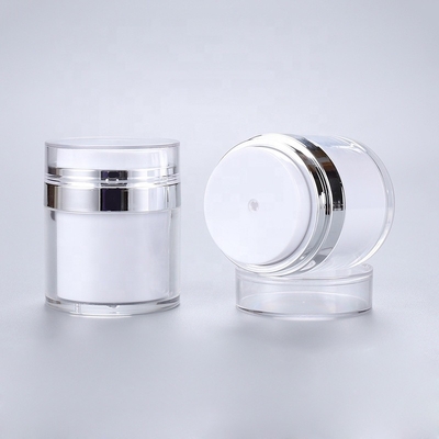 アクリルの空気のないポンプ クリームの瓶、ローションの包装のための化粧品の容器の瓶50ml 50g