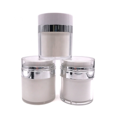 1oz 4oz空気のないポンプ クリームの瓶、skincareの包装のためのアクリルの化粧品の瓶