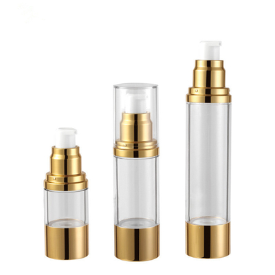 15ml 30ml 50mlの空気のないポンプはみょうばん材料として化粧品のABSのためにびん詰めにする