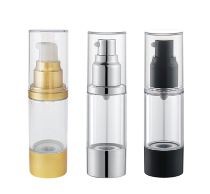 15ml 30ml 50mlの空気のないポンプはみょうばん材料として化粧品のABSのためにびん詰めにする
