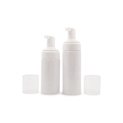 100ml 150mlの化粧品のプラスチックびん、ムース ポンプびんの明確で青く白い色