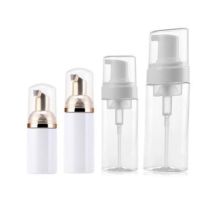 泡ポンプ30ml 50ml 60mlを搭載する空ペット化粧品のプラスチックびん