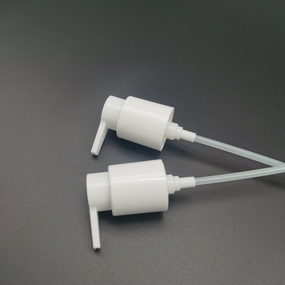 化粧品の包装のためのプラスチックPP 24の410ローション ポンプ白い24mm
